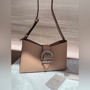 Jimmy choo Cheri hobo leather shoulder bag